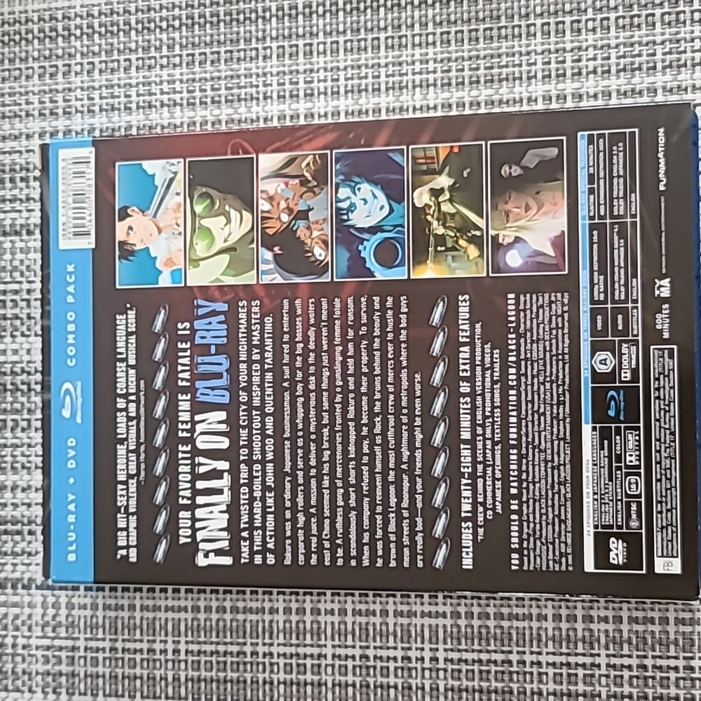 Black Lagoon The Second Barrage DVD set - Picture 2 of 8